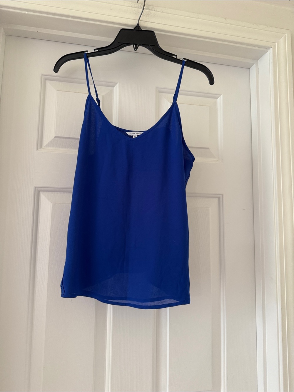 Blue Women's Spaghetti Strap Cami Top